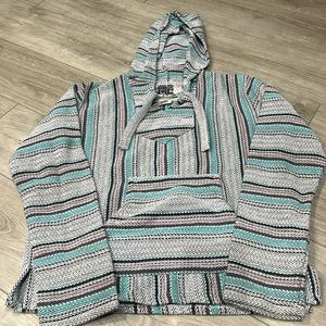 Woven hoodie